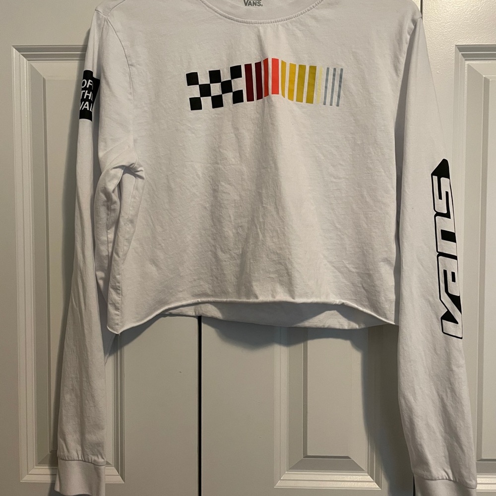 Vans performance crop top long sleeve T. Med.